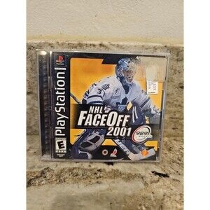 NHL FaceOff 2001 PS1 PlayStation 1 + Reg Card - Complete CIB Game Hockey Sony